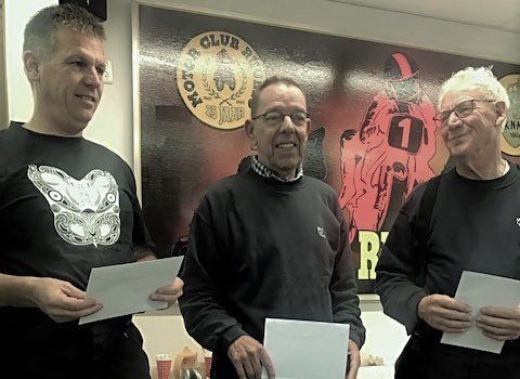 Eindstand toercompetitie 2018