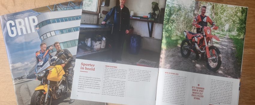 Henk Schuizeman in magazine GRIP